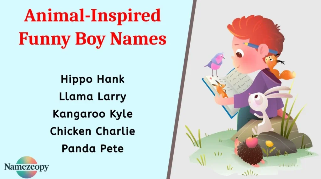 Animal-Inspired Funny Boy Names