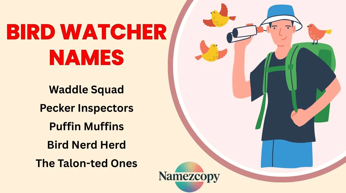Bird Watcher Names