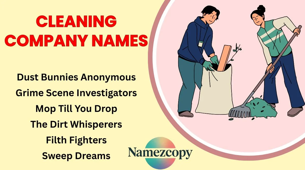 Cleaning Company Names