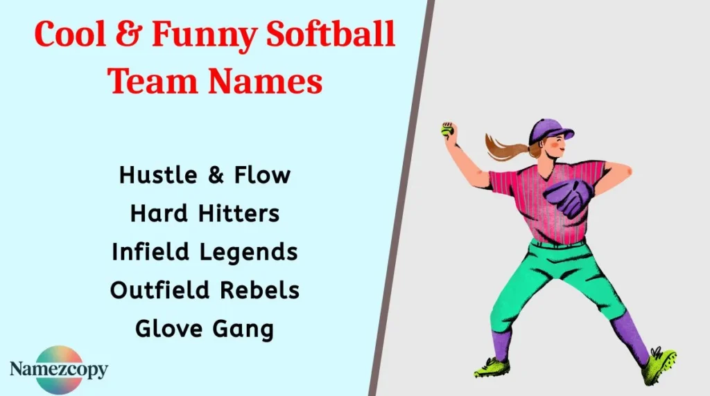 Cool & Funny Softball Team Names