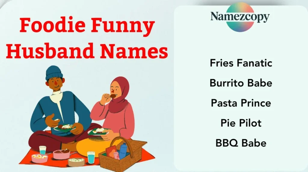 Foodie Funny Husband Names