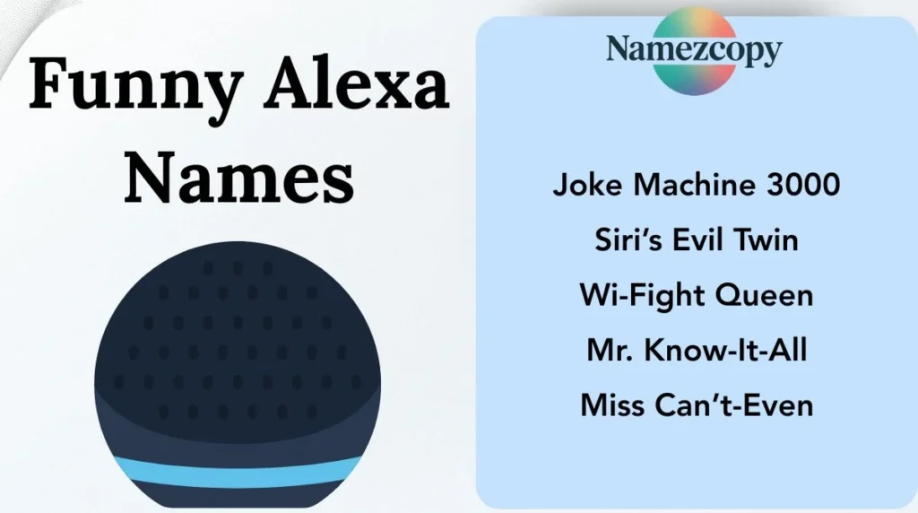 Funny Alexa Names