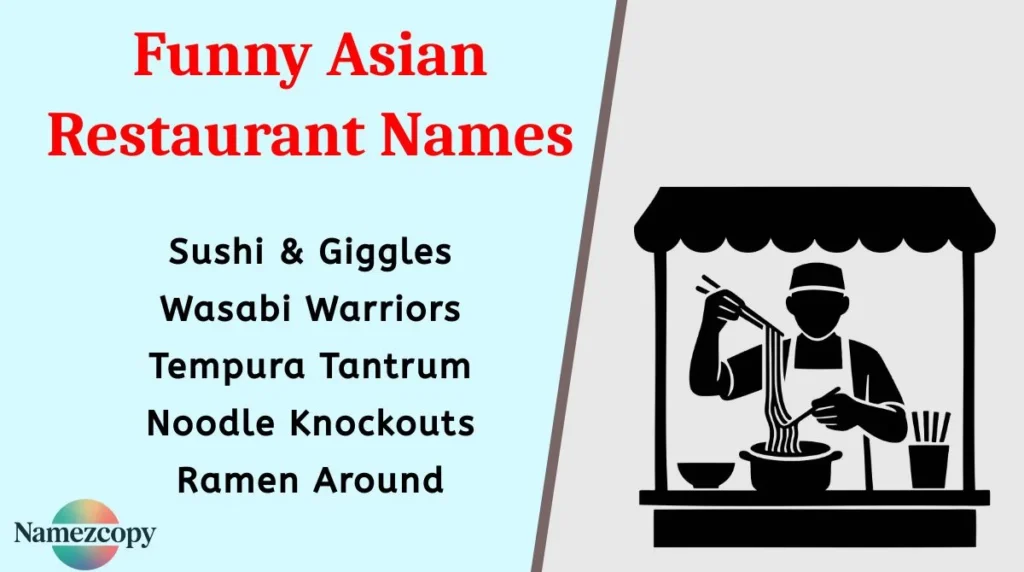 Funny Asian Restaurant Names