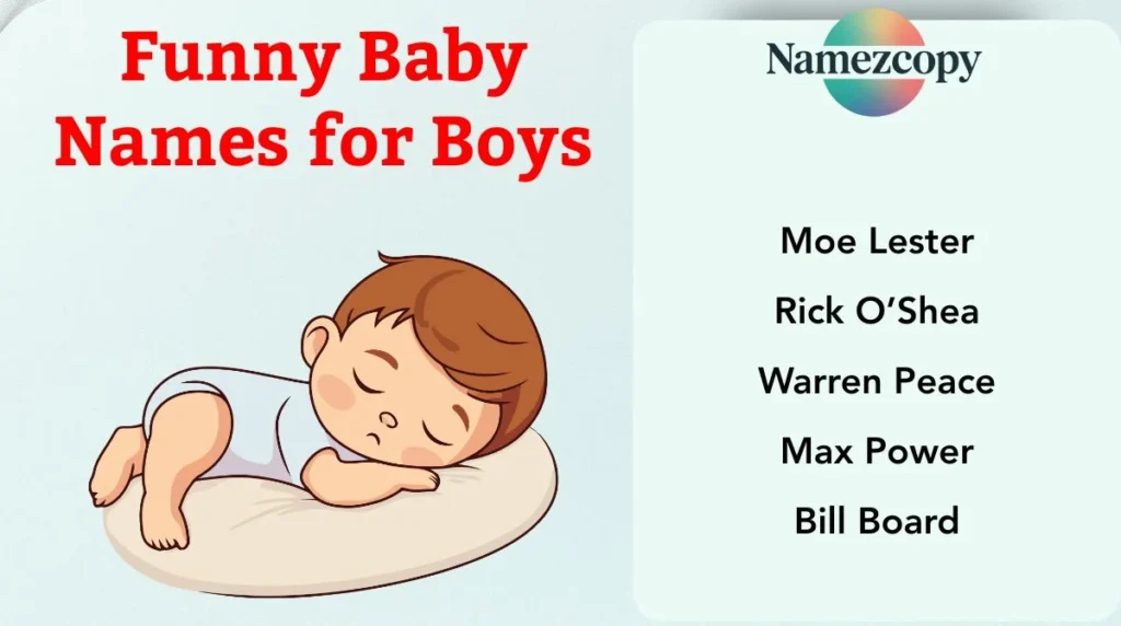 Funny Baby Names for Boys