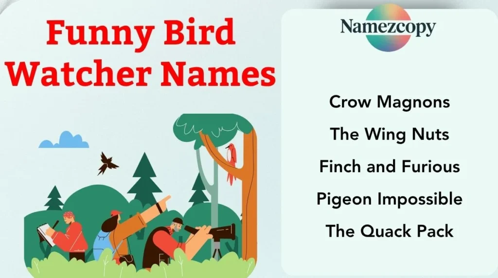 Funny Bird Watcher Names