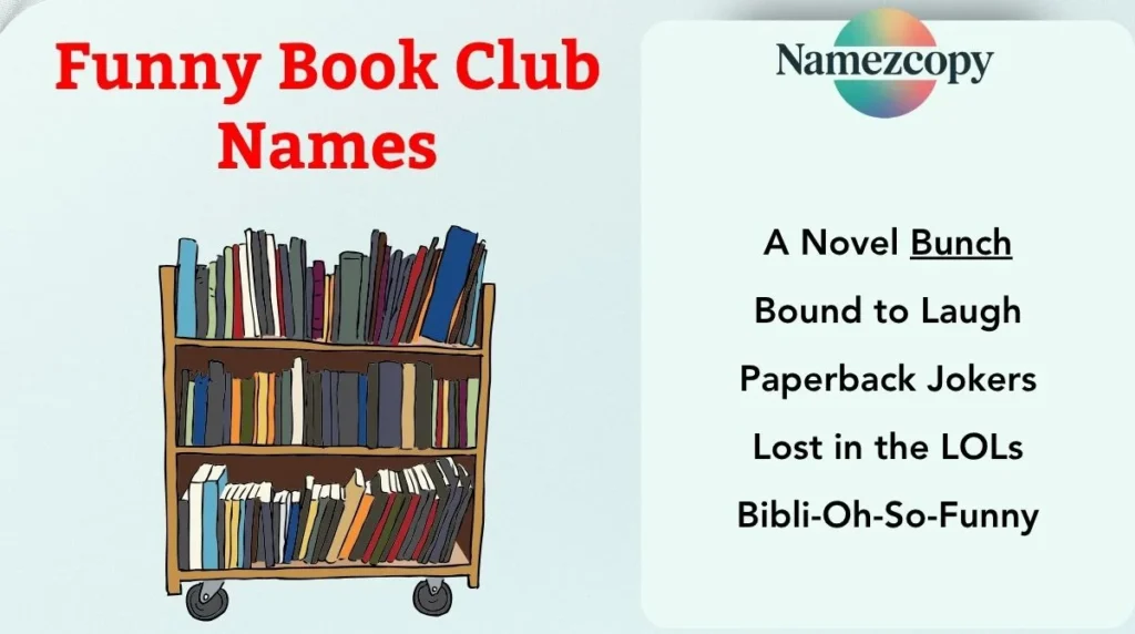 Funny Book Club Names