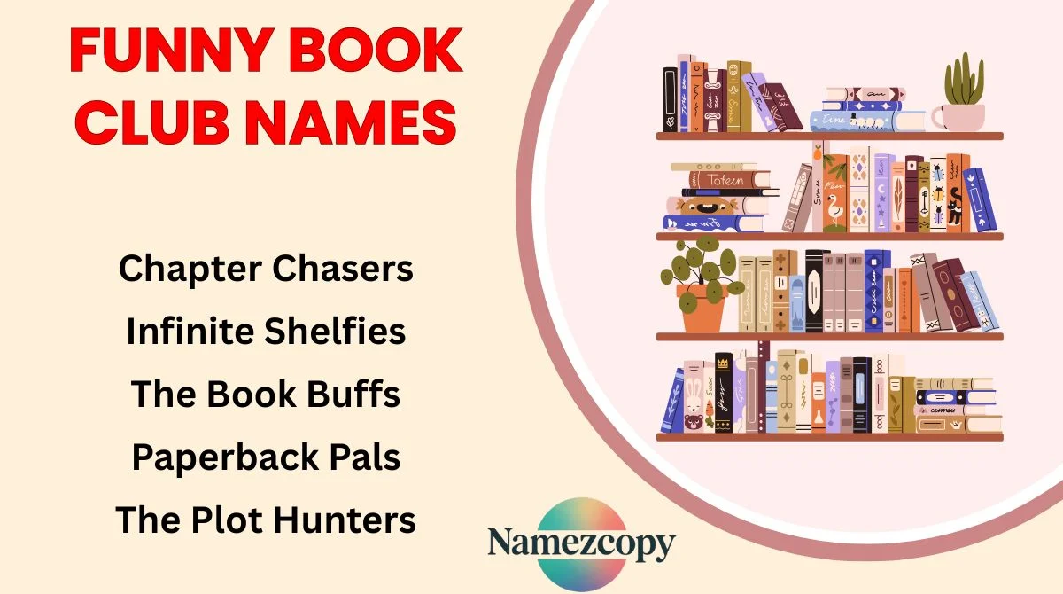 Funny Book Club Names