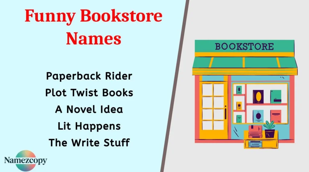 Funny Bookstore Names