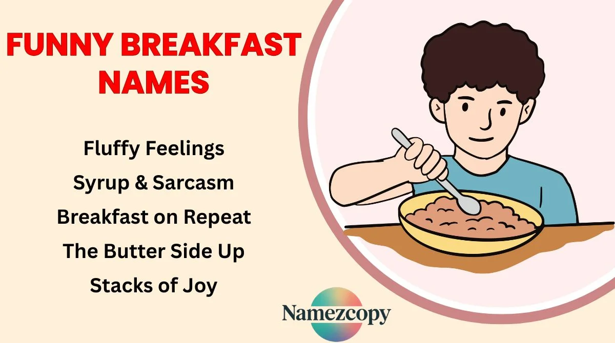 Funny Breakfast Names
