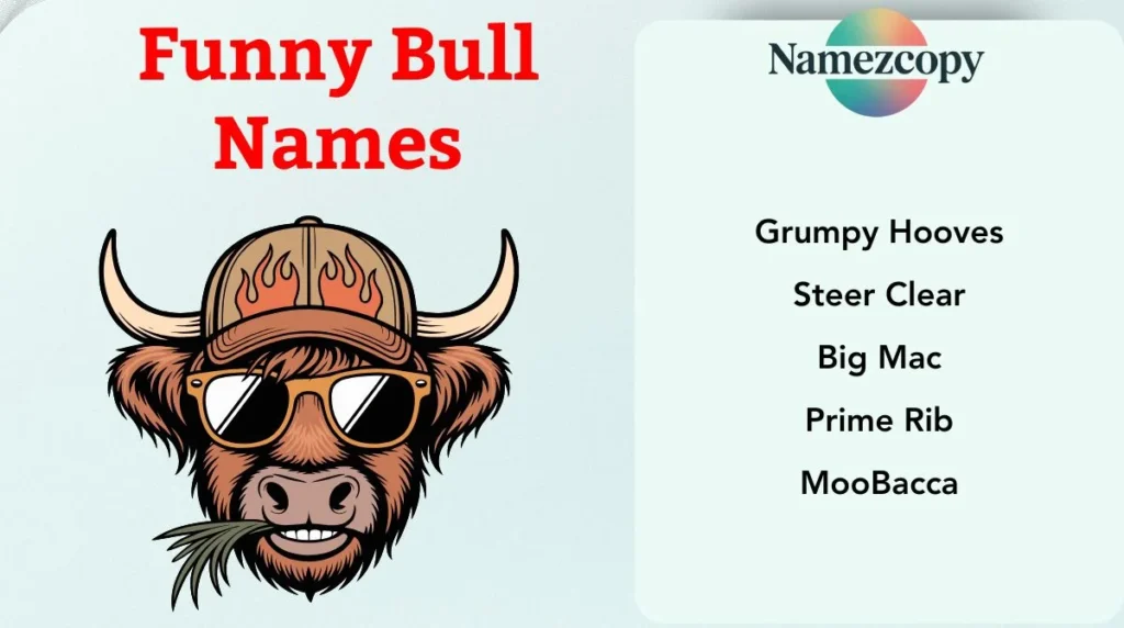 Funny Bull Names