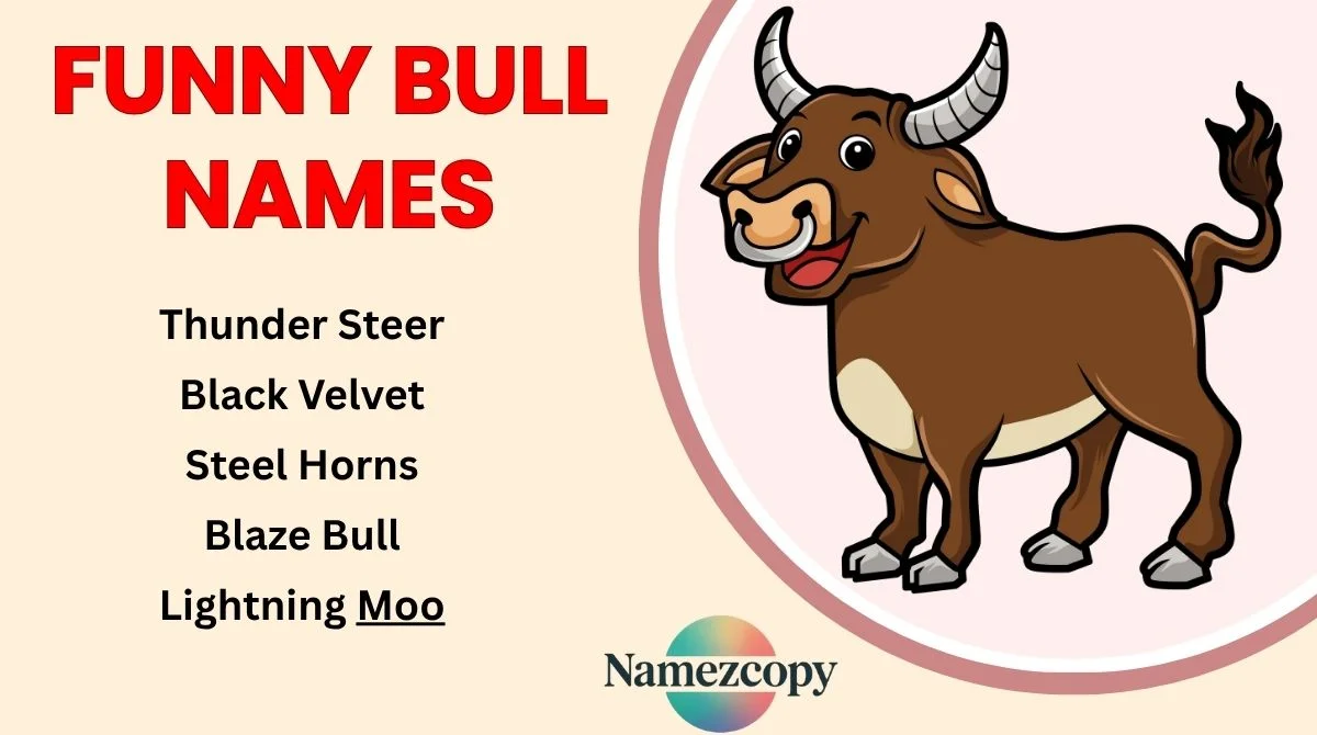 Funny Bull Names