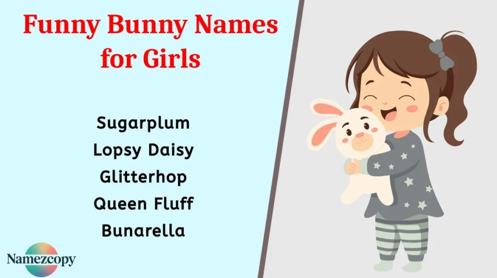 Funny Bunny Names for Girls