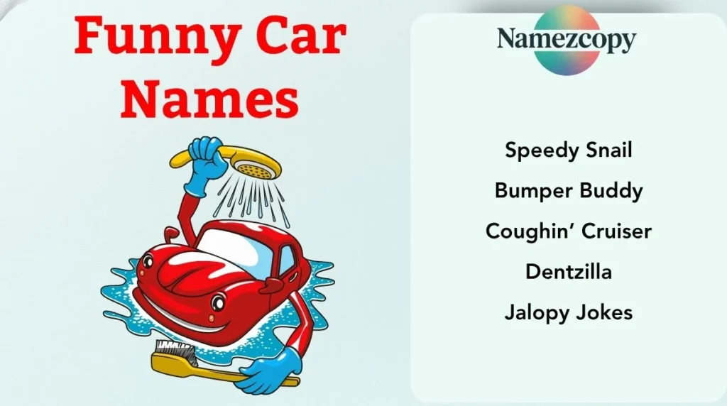 Funny Car Names