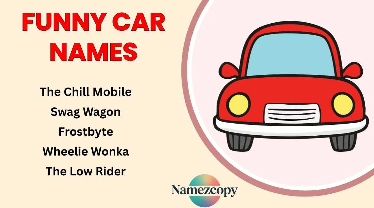 Funny Car Names