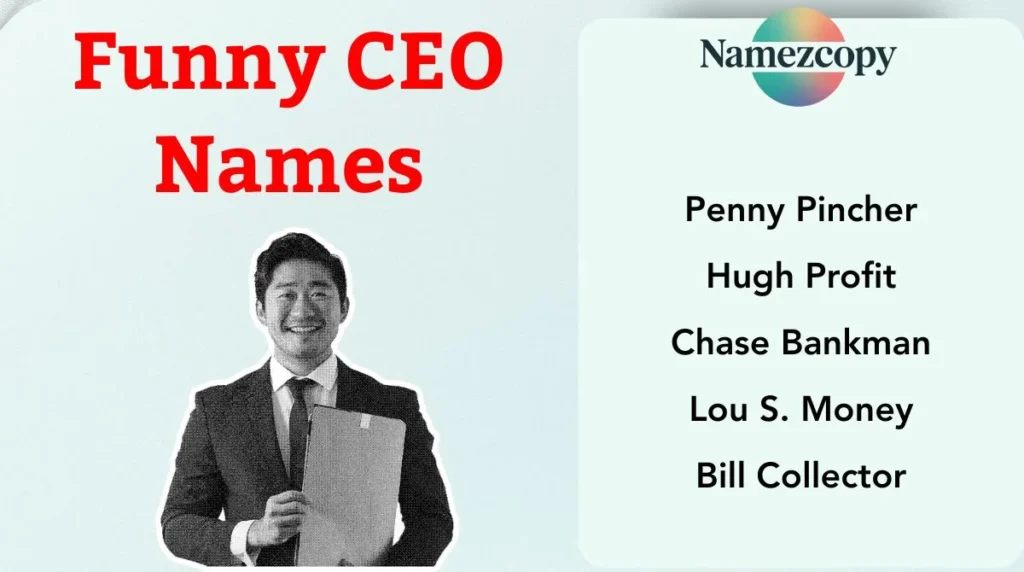 Funny CEO Names