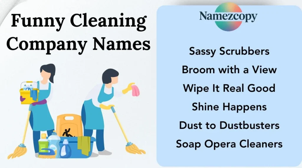 Funny Cleaning Company Names