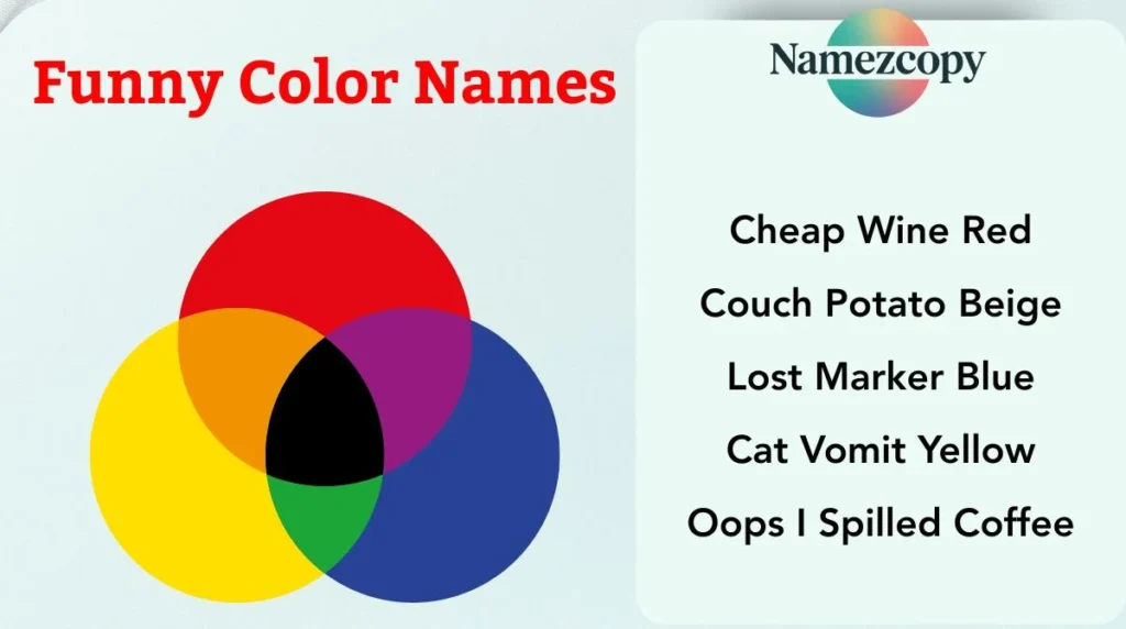 Funny Color Names