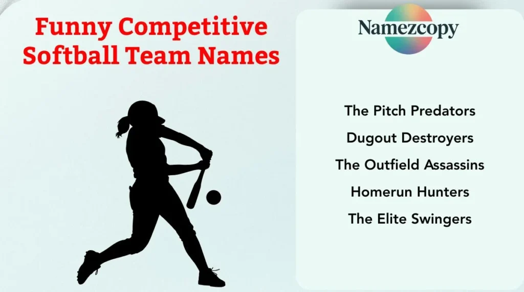 Funny Competitive Softball Team Names