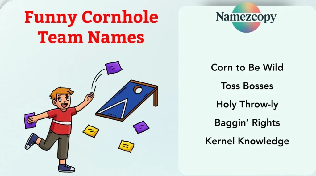 Funny Cornhole Team Names