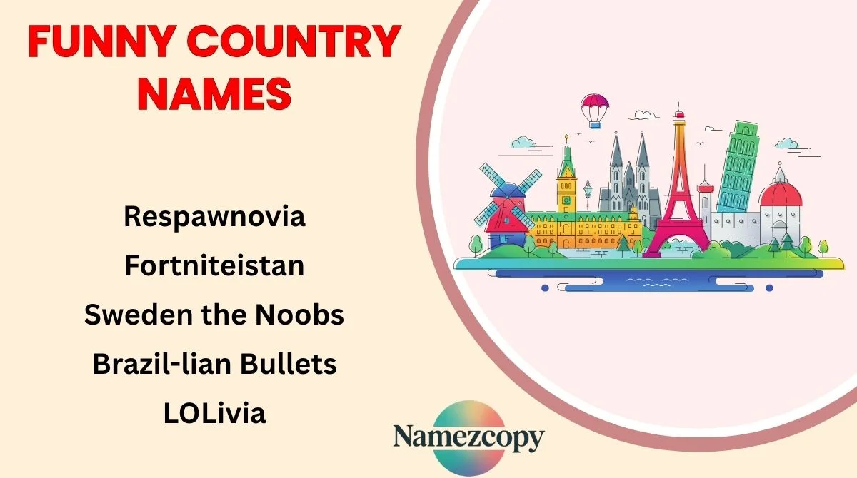 Funny Country Names