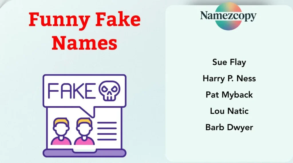 Funny Fake Names