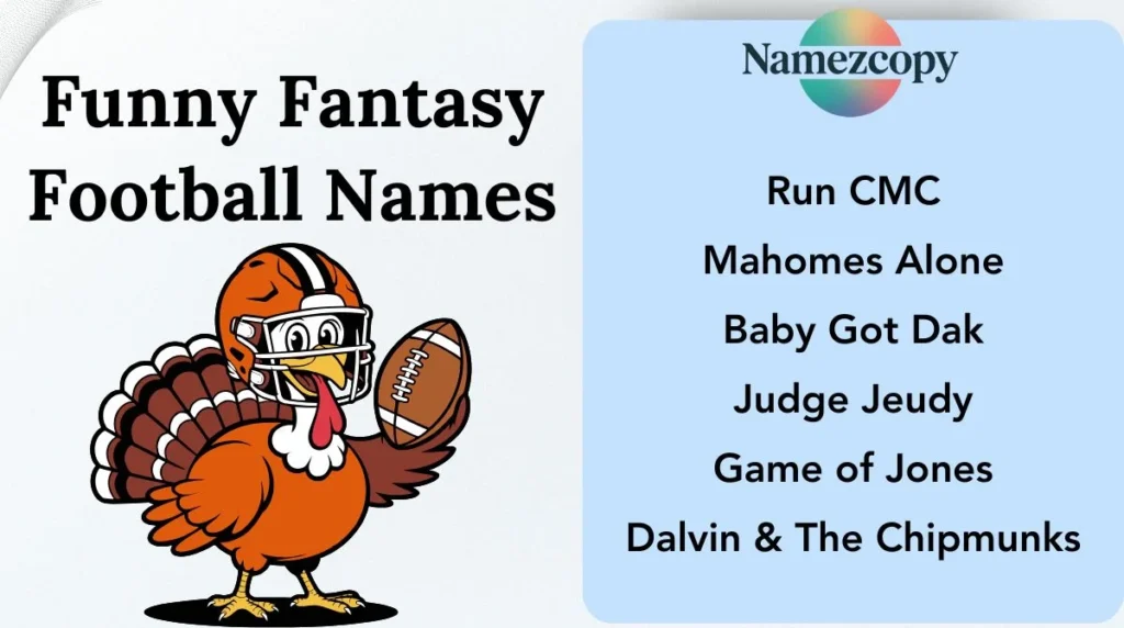 Funny Fantasy Football Names