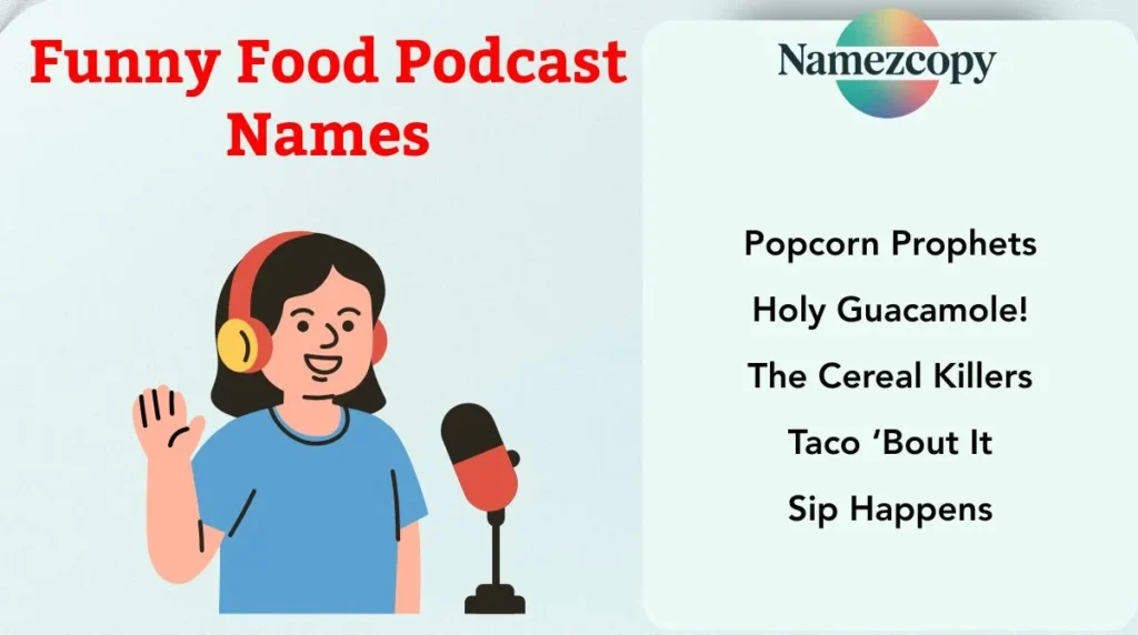 Funny Food Podcast Names