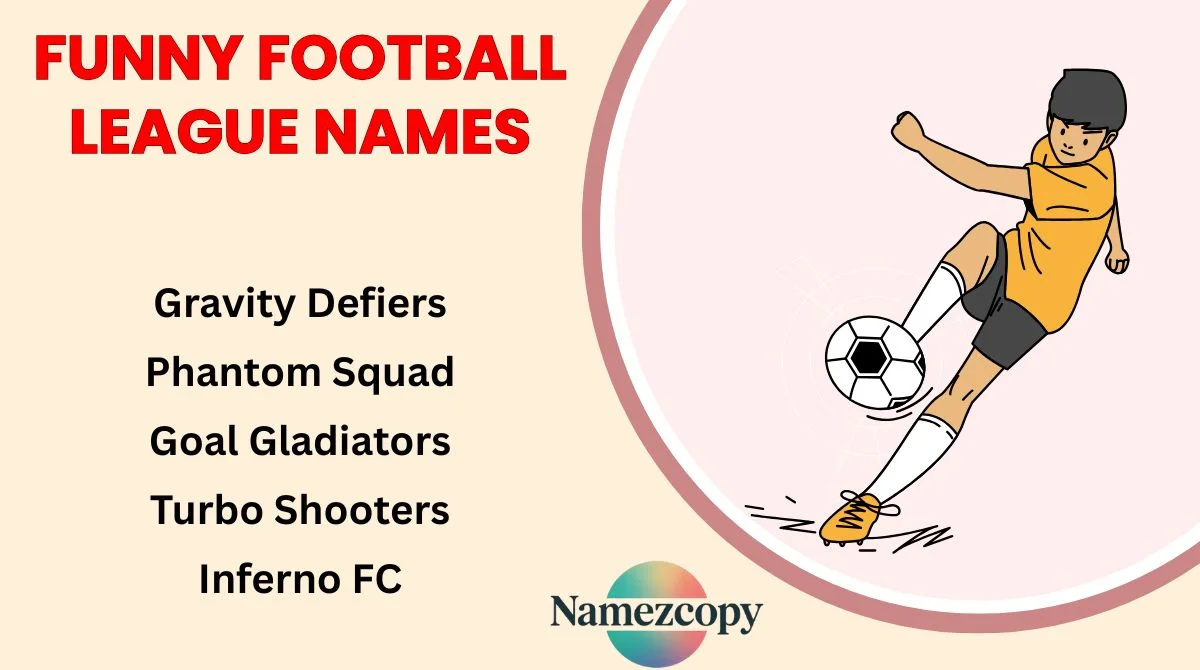 Funny Football League Names