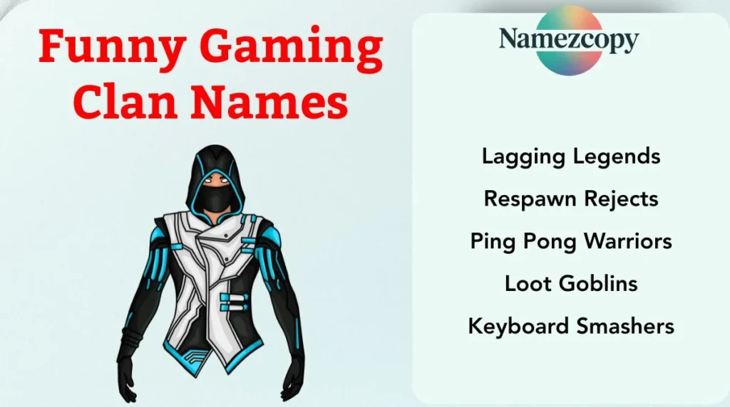 Funny Gaming Clan Names