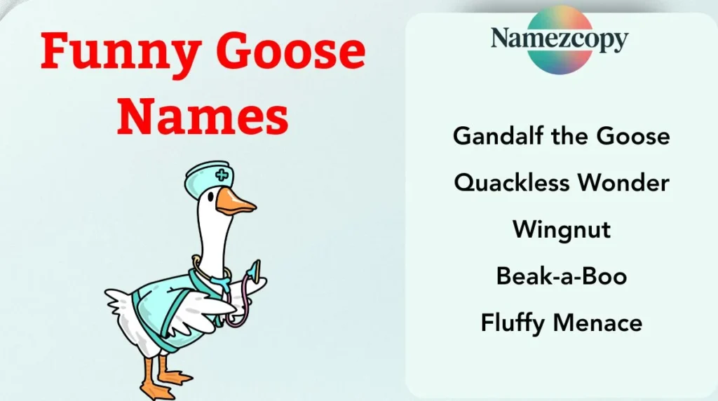 Funny Goose Names