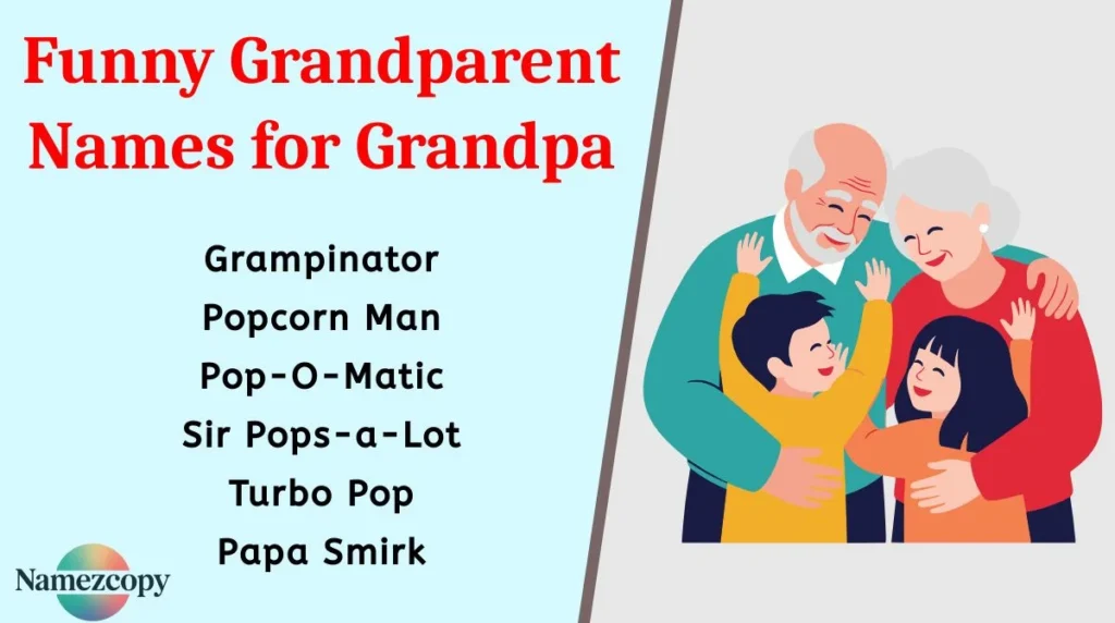 Funny Grandparent Names for Grandpa