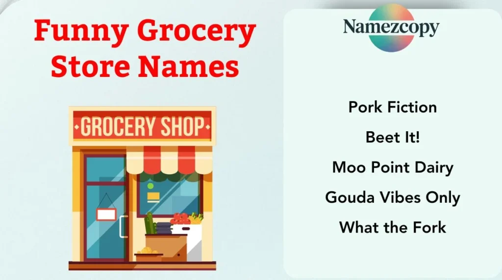 Funny Grocery Store Names