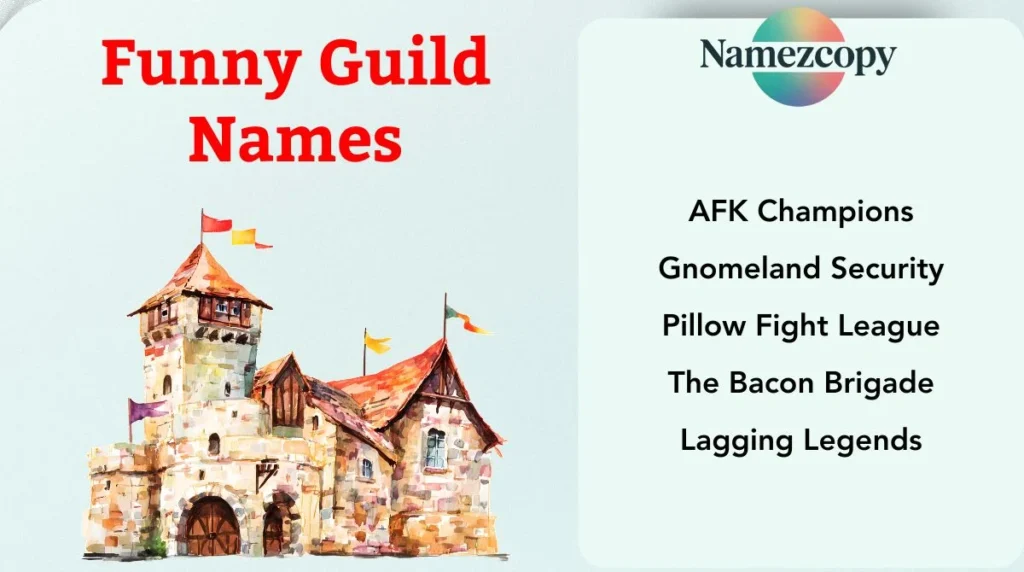 Funny Guild Names