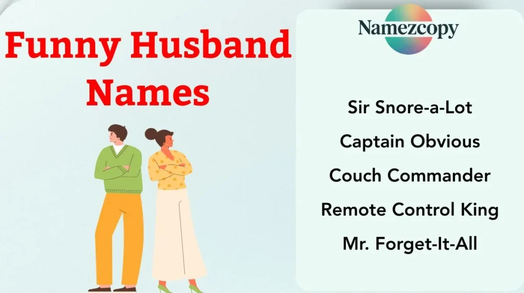 Funny Husband Names