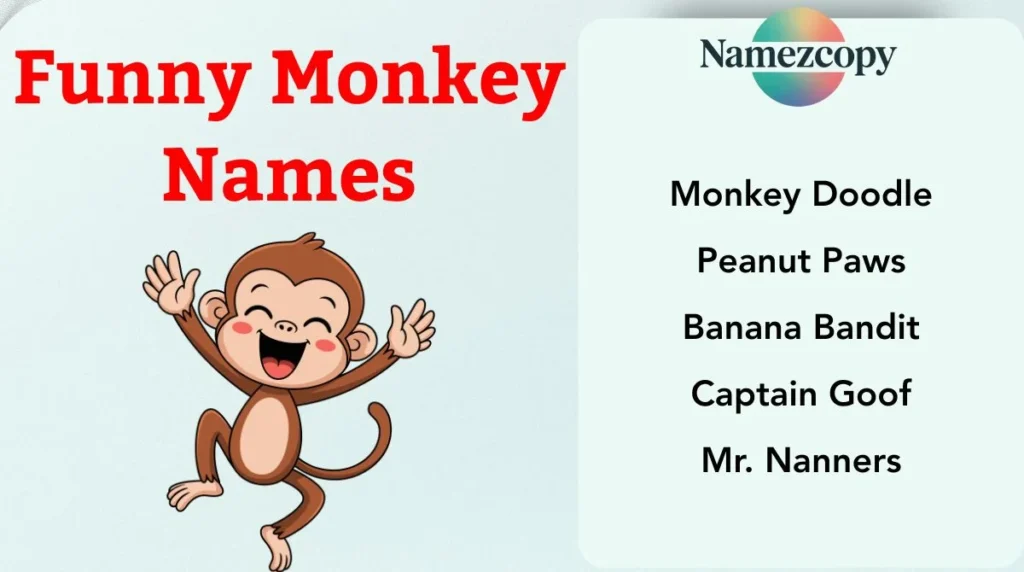 Funny Monkey Names