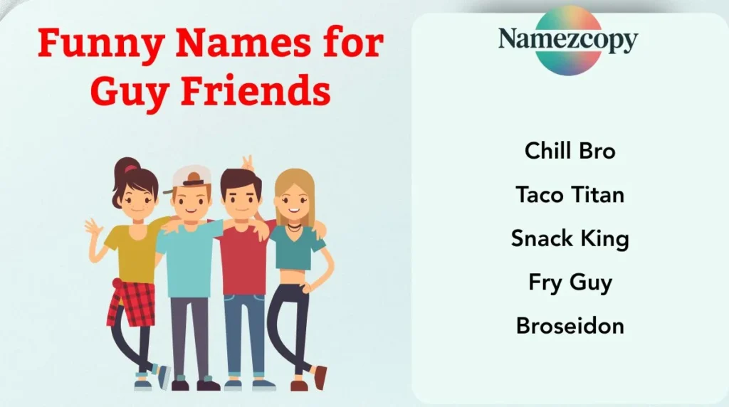 Funny Names for Guy Friends