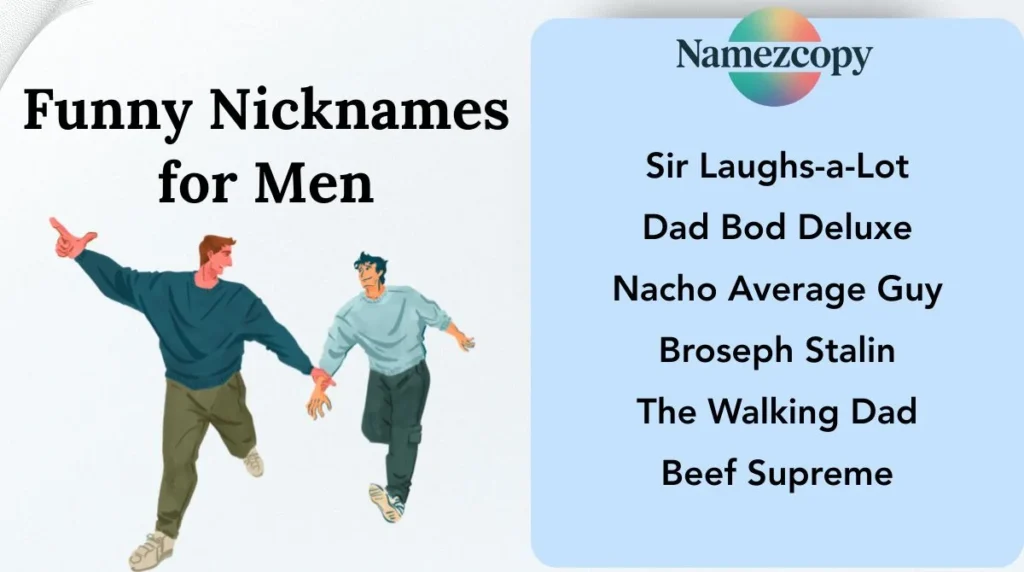 Funny Nicknames for Men