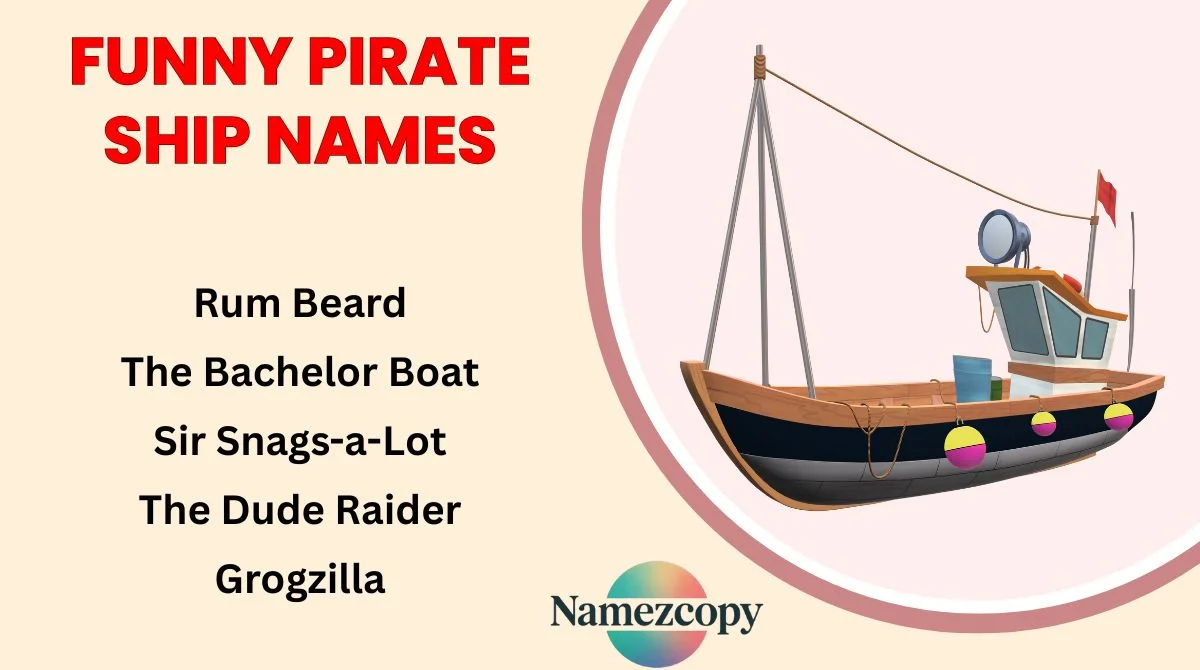 Funny Pirate Ship Names