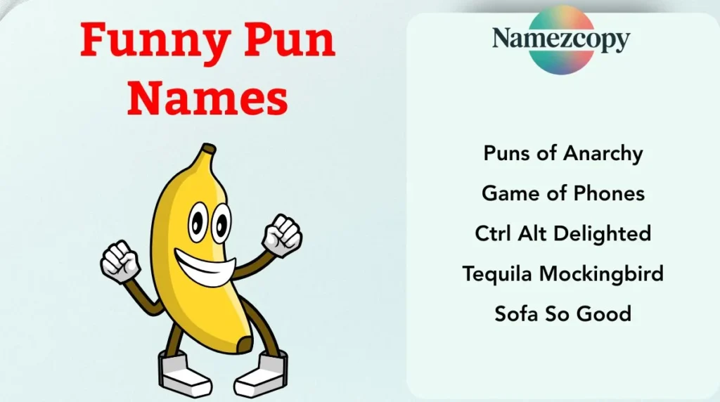 Funny Pun Names