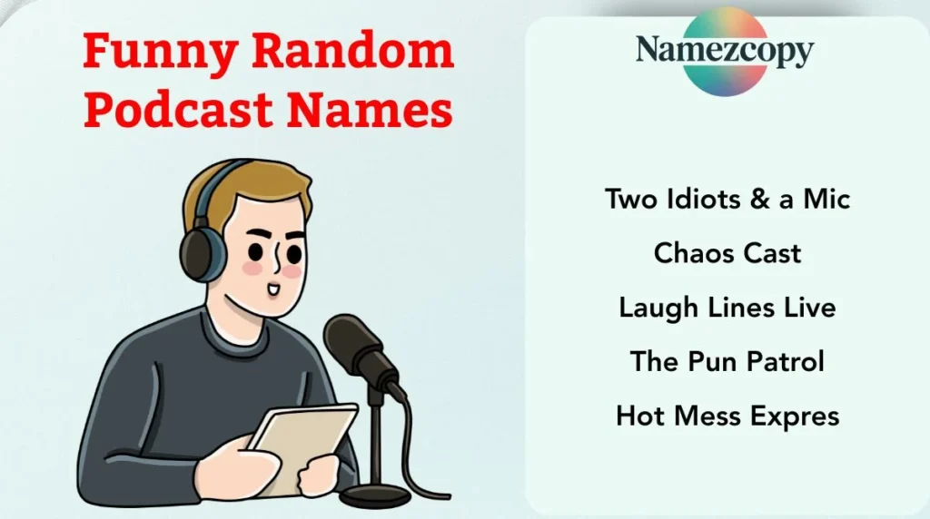 Funny Random Podcast Names