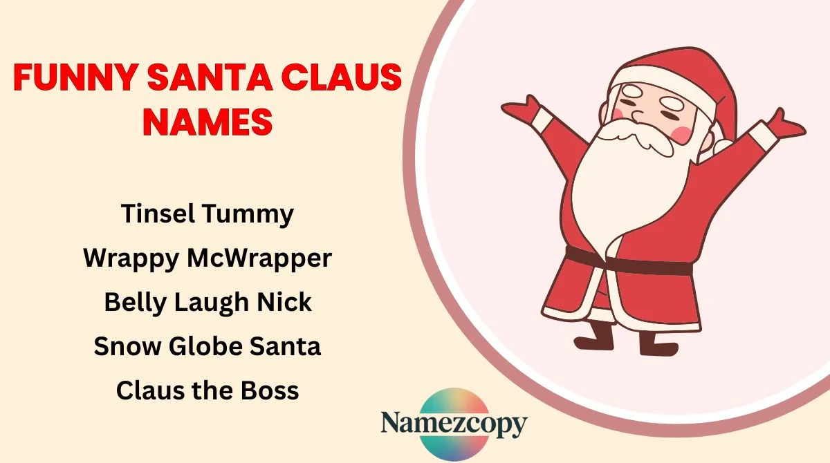 Funny Santa Claus Names