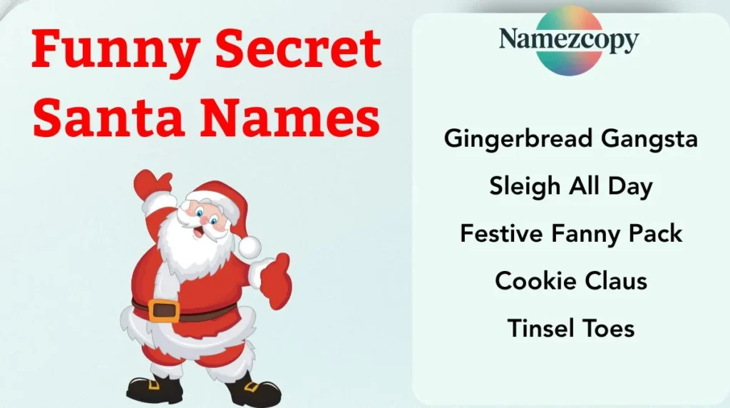 Funny Secret Santa Names