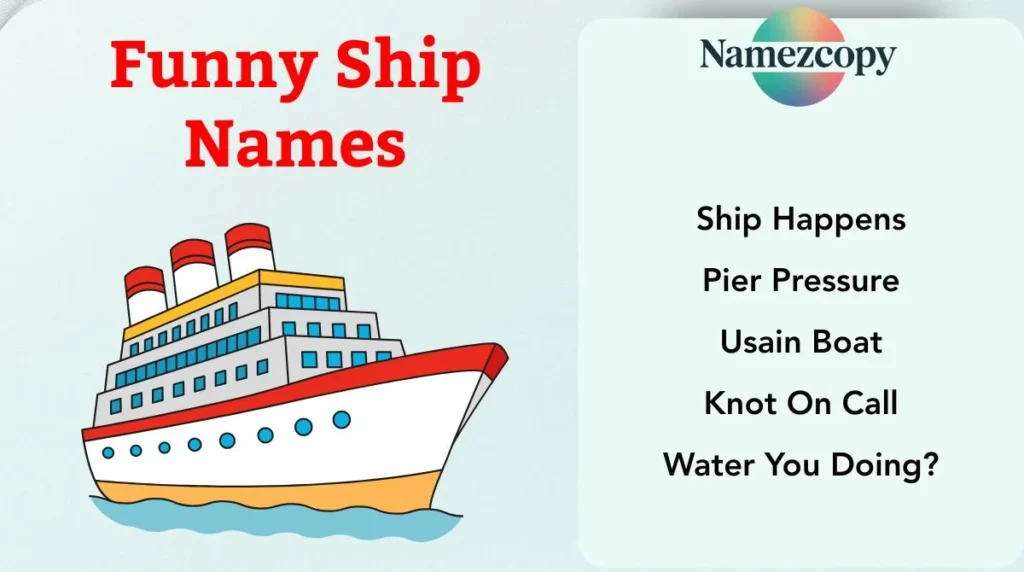 Funny Ship Names