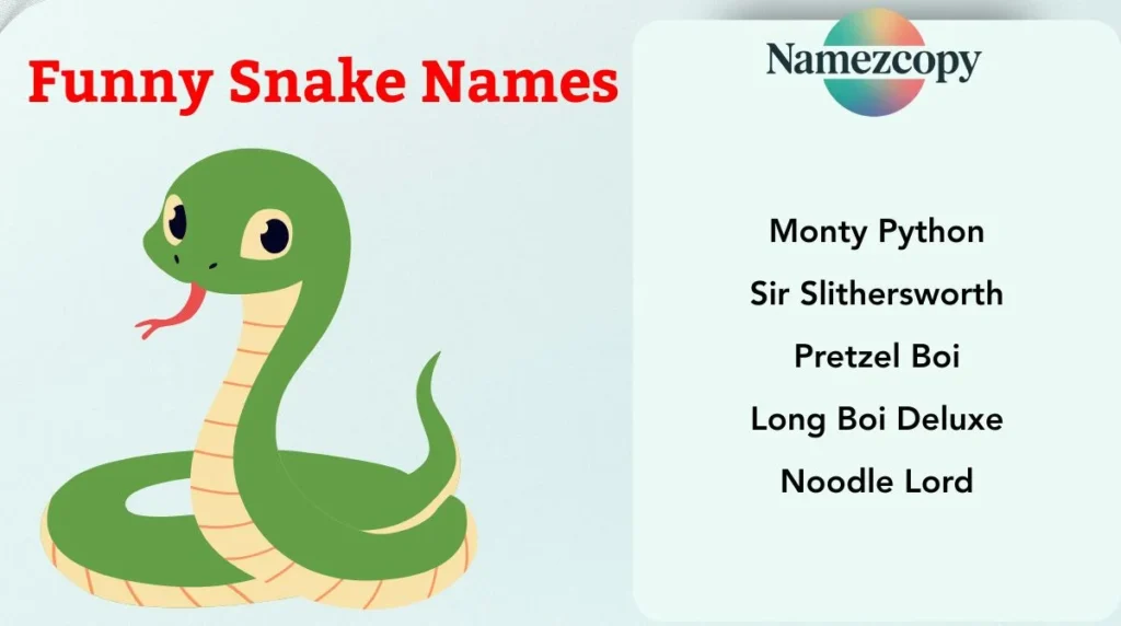 Funny Snake Names