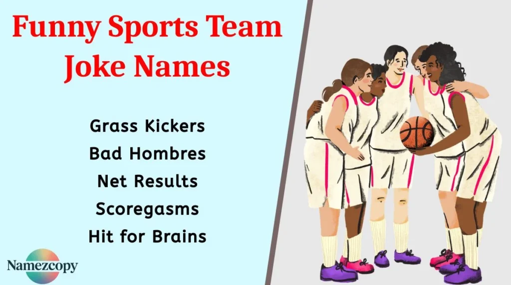Funny Sports Team Joke Names