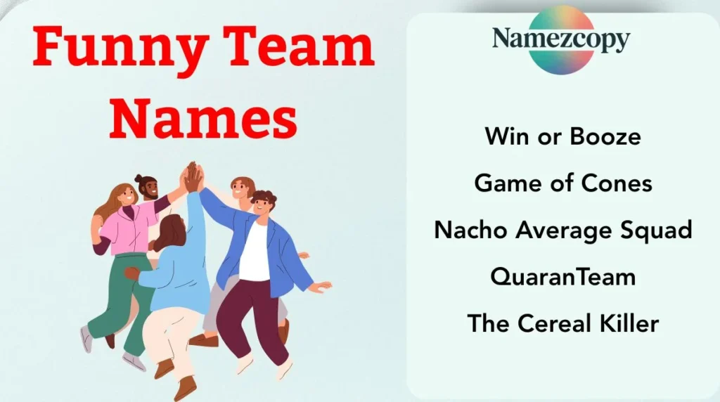 Funny Team Names