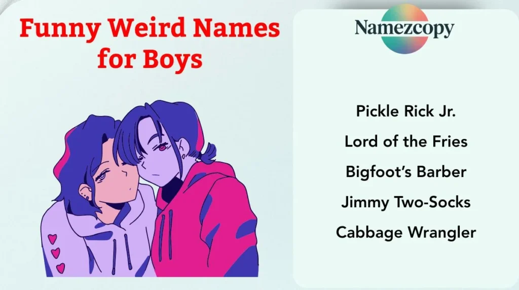 Funny Weird Names for Boys