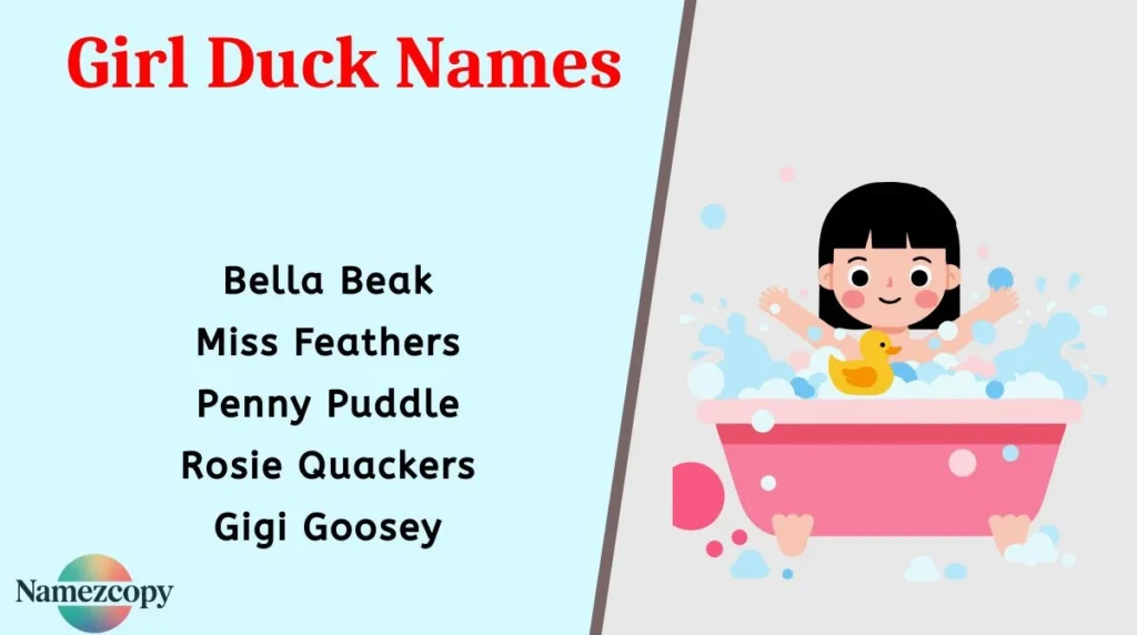 Girl Duck Names