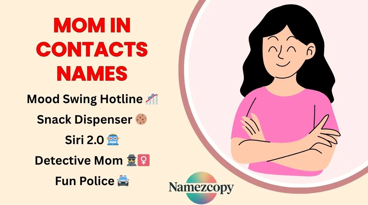 Mom in Contacts Names