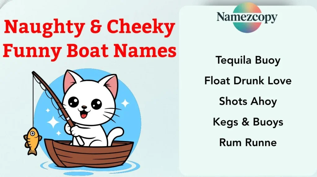 Naughty & Cheeky Funny Boat Names